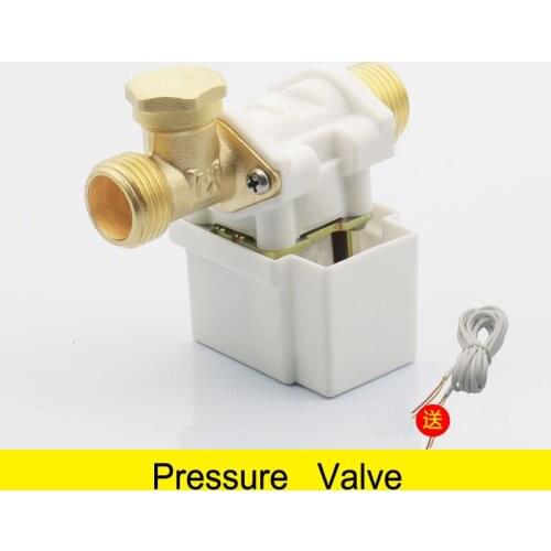 DC12V Inlet Feed Water Solenoid Valve 1/2" BSP Thread FOR Solar Water Heater 0.8Mpa Max + Wire