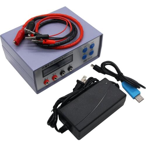 TZT EBC-A05+ Battery Capacity Power Performance Electronic Load Tester Charger for Mobile Battery Computer 5V Output