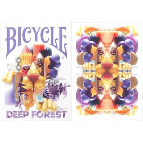 Bicycle Deep Forest Playing Cards Poker Size USPCC Deck Magic Card Games Magic Props Magic Tricks for Magician