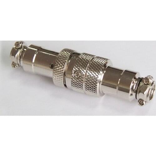 4pin aviation plug connector M16 DF16 GX16 Air docking male female 4 core Electric connector 10pcs