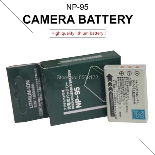 1800mAh NP-95 NP95 battery for Fujifilm FinePix F30 F31fd Real 3D W1 X-S1 X100 X100s RICOH GXR PM038 Camera Battery