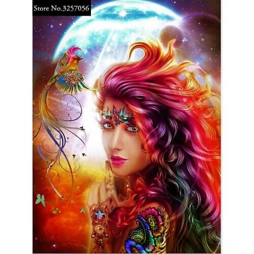 5D DIY Diamond Painting Diamond Embroidery Arts Beauty Diamond Mosaic Painting Of Rhinestone Cross Stitch Christmas Decoration