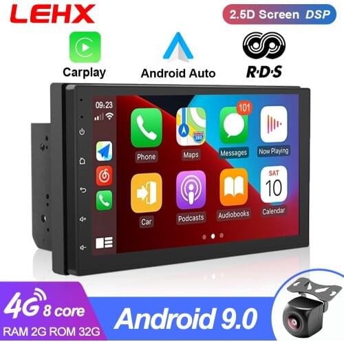 Wireless/Wired For Apple Carplay/Android Auto Android 9.0 2 din dvd Car Radio Multimedia Player For VW Nissan Hyundai Kia toyota