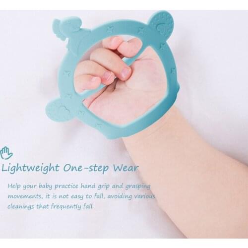 Safe Baby Silicone Teethers Three-dimensional Modeling Babies Teether Toys Toddle Baby Teething Product Accessories For Infant