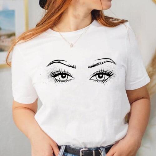 Graphic T Shirt Tee Cute 90s Style New Fashion Women Lady Cartoon Top Clothing Female Short Sleeve Lovely T-shirt Clothing