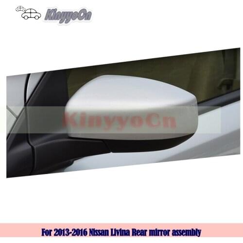 Kinyyocn For Nissan Livina 2013 14 15 2016 External mirror Rearview Mirror Rear view mirror outer side mirror Assembly