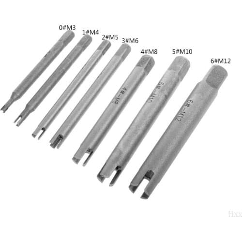 Broken Tap Extractor Guide Easy Out Wire Screw Remover Tools Drill Bit With 3/4 Claw Metric M3-M12