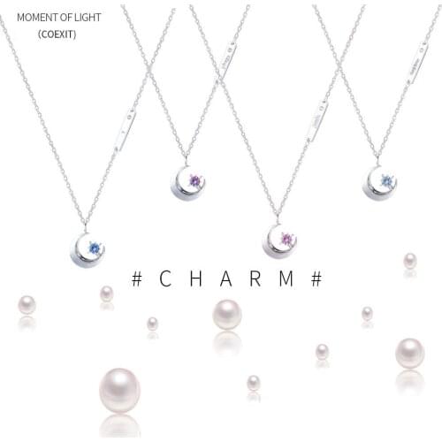 KPOP Charm Necklace Bangtan Boys 7th Moment of Light Crystal Anniversary Necklace Women Jewelry Collier Destiny