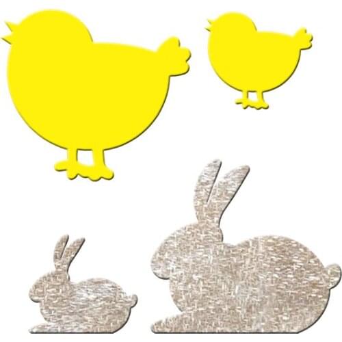 Easter bunny chick Cutting dies - New Die Cutting And Wooden Mold,Suitable For Common Die Cutting Machines On The Market