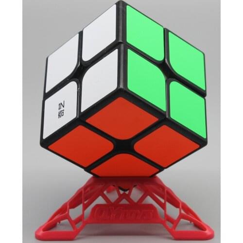 Qiyi Qidi 2x2x2 Magic Cube Black White Sticker 2x2 Pocket Cube 50mm Size Mini Cube Antistress Toys For Children Gift