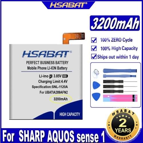 Top Brand 100% New 3200mAh UBATIA289AFN2 Battery for SHARP AQUOS sense 1ICP5/63/62 in stock