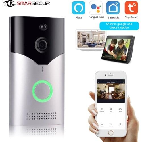 Tuya Smart Wifi Doorbell Rainproof Intercom PIR Motion Detector compatible with tuya smart life