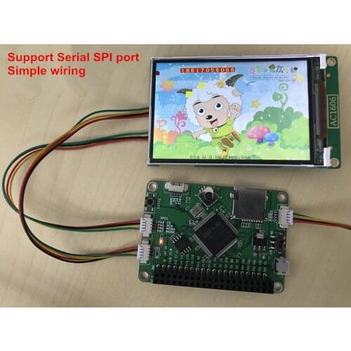 3.2 inch SPI HD TFT LCD Module display S6D05A1X Controller 8/9/16/18Bit RGB Interface 320x480 No touch panel MCU ARM7
