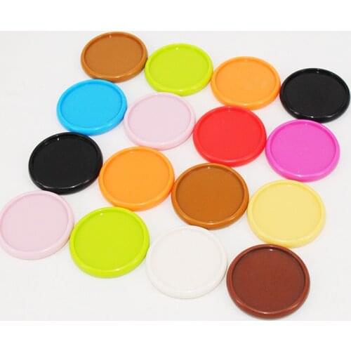 100pcs Colorful Mushroom Binder Rings Planner Discs Notebook Binding Discs Expander Rings Planner Accessories Office Supplies