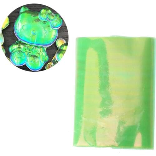 Aurora AB Effect Reflective Mirror Paper DIY Epoxy Resin Jewelry Fillings A0KD
