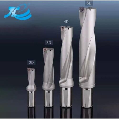 U Drill Fast Drill 2D 3D 4D 5D Depth CNC WC SP Insert Drilling Holder For Cnc lathe Machine Milling Cutter