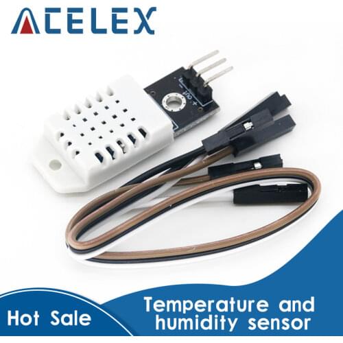 DHT22 AM2302 Digital Temperature Humidity Sensor Module For Arduino Replace SHT11 SHT15 With Dupont Cables