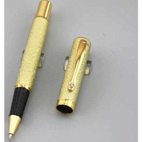 DKW golden ballpoint Pen metal caneta School Office supplies man women luxury rollerball pens business gift pen