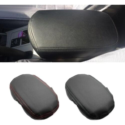 For Toyota Rav4 RAV 4 2006 - 2012 PU Leather with Sponge Car Interior Center Console Lid Armrest Box Protection Cover Trim