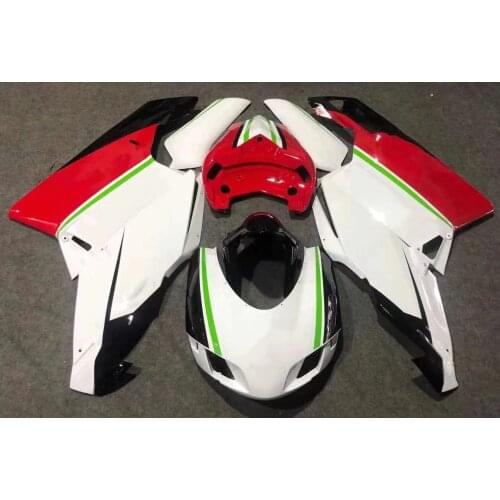 2021 WHSC Motorcycle Fairing Kit Set For DUCATI 848 Racing Bodywork Kit