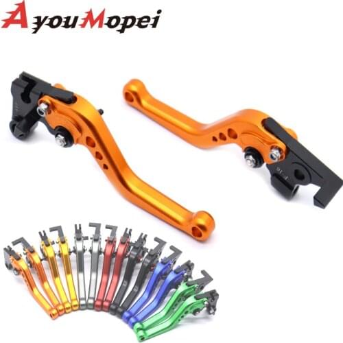 Short Brake Clutch Levers For HONDA CBF 125 Stunner 09-14, CBR125R 2004-2015 Motorcycle Adjustable CNC Aluminum