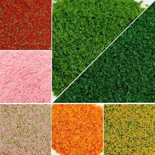 30g /Bag Color Tree Powder Simulation Tree Materials Train Building Miniature Garden Decorative Landscape Green Plant Tufted