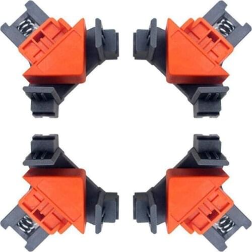 Multifunctional 4 PCS Rugged 90 Degree Right Angle Clamp Corner Quick Fixed Fishtank Glass Wood Picture Frame Woodwork