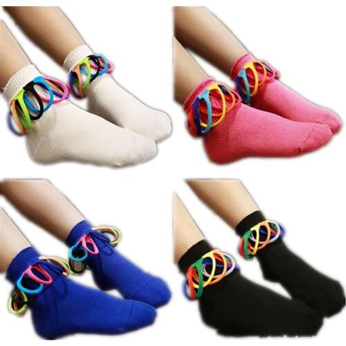 2019 Fashion Baby Girls Socks Colorful Children Lantern High Sock Boys Leg Warmers Flexible Kids Mid Girl Sock