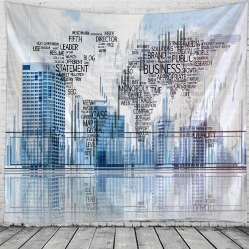 World Map Antique Decoration Tapestry Wall Hanging Tapestries For Home Deco Living Room Bedroom Wall