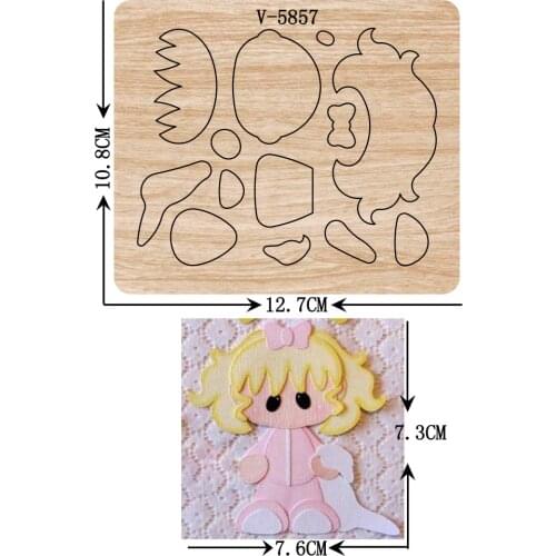 New wooden dies cutting dies for scrapbooking Multiple sizes V-5857