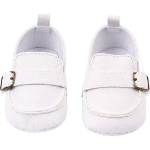 Pudcoco 2020 Baby First Walker 1Pair Baby Girl Boy Infant Cute Fashion Solid Shoes Peas Shoes PU Leather Baby Shoes Soft Bottom