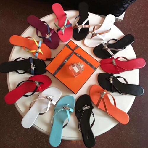 Beach Slippers Women Summer Clip Toe Slides Luxury Shoes Women Flats Sandalias Mujer Casual Sapato Feminino Outdoor Ladise Shoes