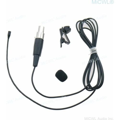 Super Miniature Hidden Clip-On Lavalier Microphones For Shure ULX SLX PGX GLX QLX KCX Wireless Mic System Mini TA4F