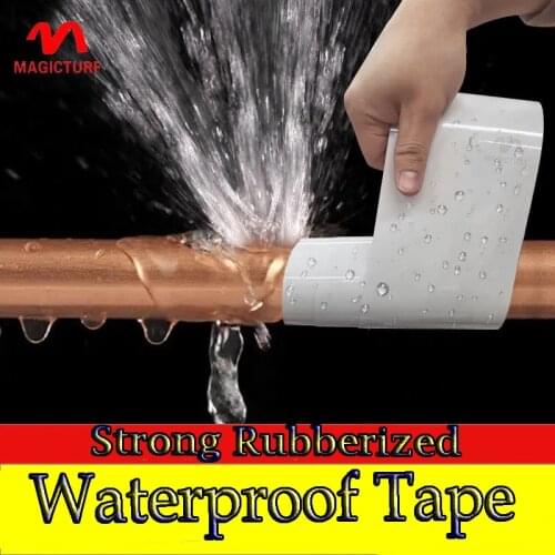 150CM Super Strong Fiber Waterproof Stop Leak Seal Repair Tape Performance Self Fiberfix Adhesive Repair Tool kitchen household