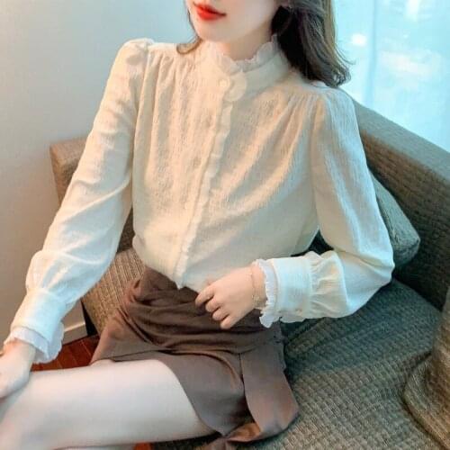 Tchaoha Womens White Shirts