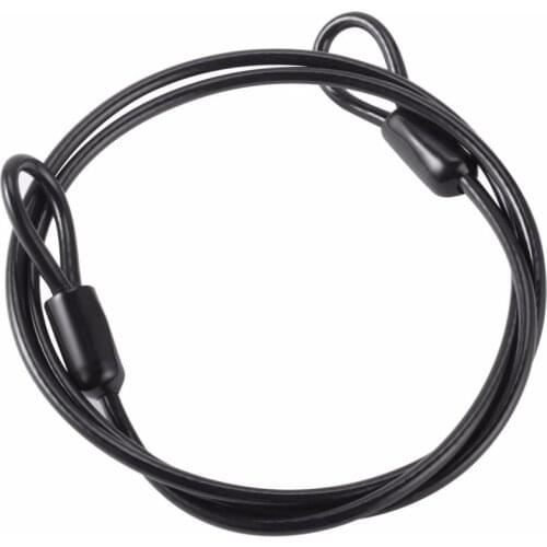 Hot Sale Cable Steel Wire Rope 100cm/39'' For Outdoor Sports Bike Lock Bicycle Cycling Scooter Guard Security Luggage Safety