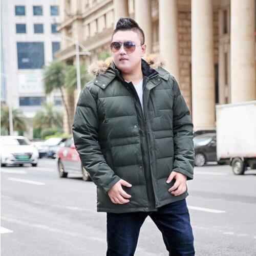 2019 new Winter Park Cotton jacket Mens Hooded Warm jacket With Fur Collar fashion Casual jacket Mens jacket More Size XL-10XL