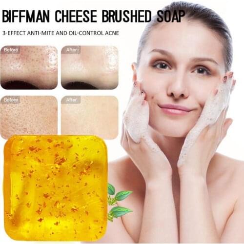 1PC Handmade Soap Lightening Skin Soap Face & Body Wash Deep Skin Cleanser Active Effective Skin Cleansing Bath Soap Drop Ship