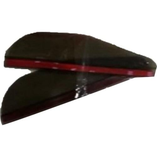2Pcs/set Car Rain Shield Flexible Rubber Rearview mirror Rain Shade Water Guard Shower Blocker Cover Sun Visor Shade