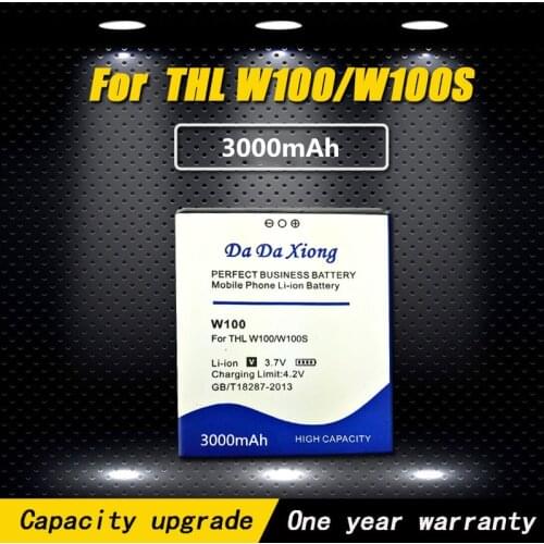 New Listing Model [ W100 ] Mobile Phone Battery for THL W100S W100 Cell Phone Battery