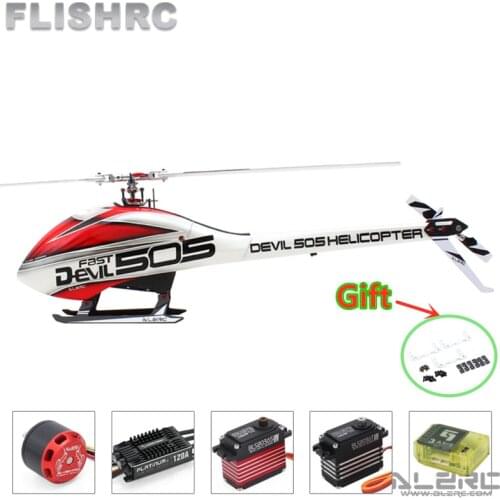 ALZRC - Devil 505 FAST FBL Super Combo - 120A V4 ESC