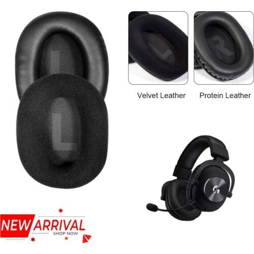 Ear Pads for Logitech G Pro X Gaming-Headset Earpads Earmuff Cover Cushion Replacement Cups GPROX Parts Accessories