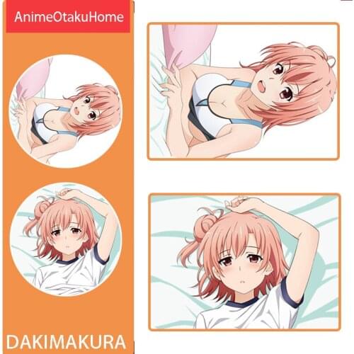 Anime My Teen Romantic Comedy SNAFU Yuigahama Yui Totsuka Saika Isshiki Iroha Pillow Cover Hugging Pillowcase Otaku Dakimakura