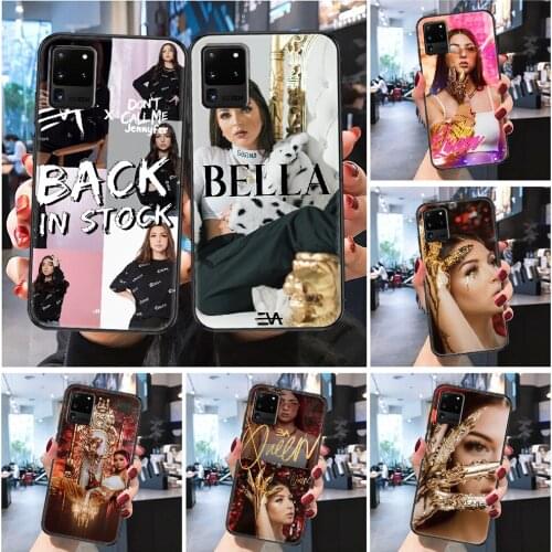 Eva queen Phone case For Samsung Galaxy Note 4 8 9 10 20 S8 S9 S10 S10E S20 Plus UITRA Ultra Frosted black luxury funda pretty