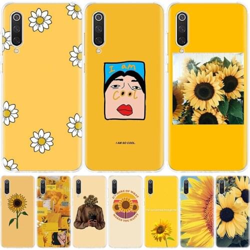 Aesthetics Sunflower Novelty Phone Case for Xiaomi Redmi Note 10 9 9S 8T 8 7 8A 7 7A 6 6A 9A 9C S2 K20 K30 Pro Fashion Cover Coq