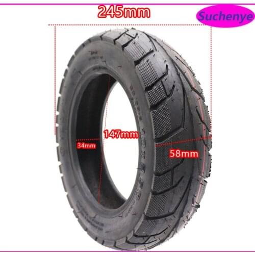 10 inch 10x2.50 TUOVT Electric Skateboard Outer Tire 10 x 2.5 for Electric scooter Skate Board Inflatable Wheel Tire Outer Tire