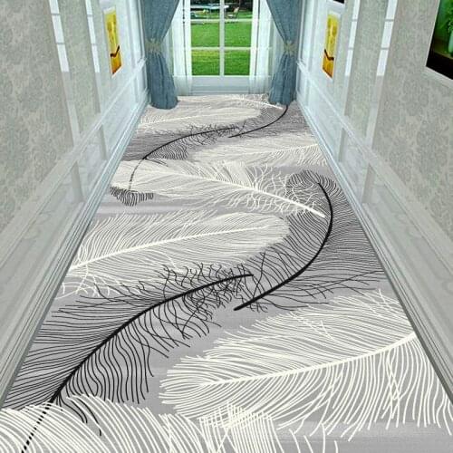 Nordic Geometric Home Entrance/Hallway Rug Stair Carpet Long Kitchen Mat Corridor Carpets Hotel Aisle Floor Mat Office Bedroom
