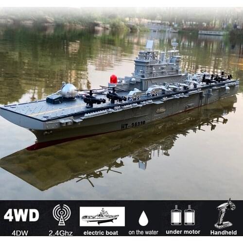 1:350 Scale Remote Control Warship Battleship Boats Large Rc Ship Electric Simulation Destroying Battle Military Game Toy 29inch