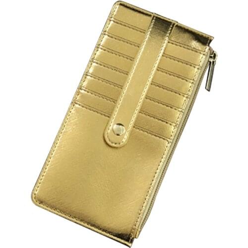 1 Pcs Women Girl Wallet Purse Long Design PU Leather Buckle Fashion for Money Cards XIN-Shipping