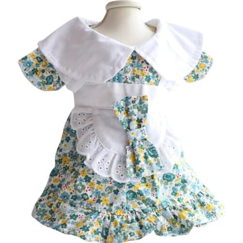 Pet Summer Dress Cat Doggie Puppy Apparel Shih Tzu malteseSchnauzer Bichon Clothing Skirt